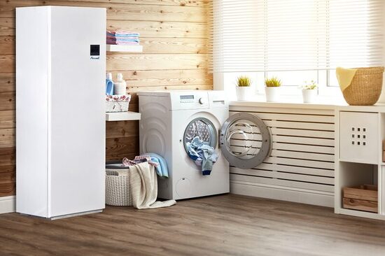 Airwell Oras vanduo šilumos siurblys su integruotu boileriu 6,2 kw AW-YHPSA06-H91 ODMA-100T-09M22-19 