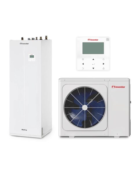 INVENTOR 4,28 kW oras vanduo su integruotu 190 ltr boileriu HU100WT190S3 / ATS04S 